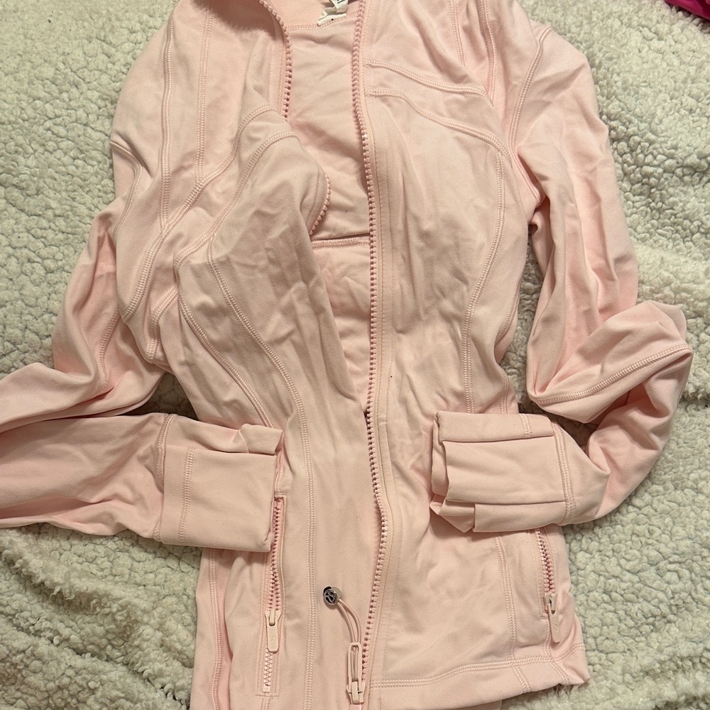 Lululemon Athletica Light Pink Utility Jacket